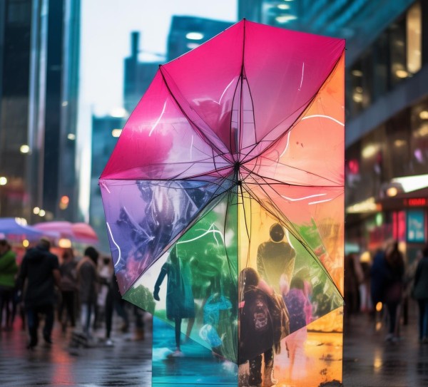 雨伞广告，创意传播的典型案例分析